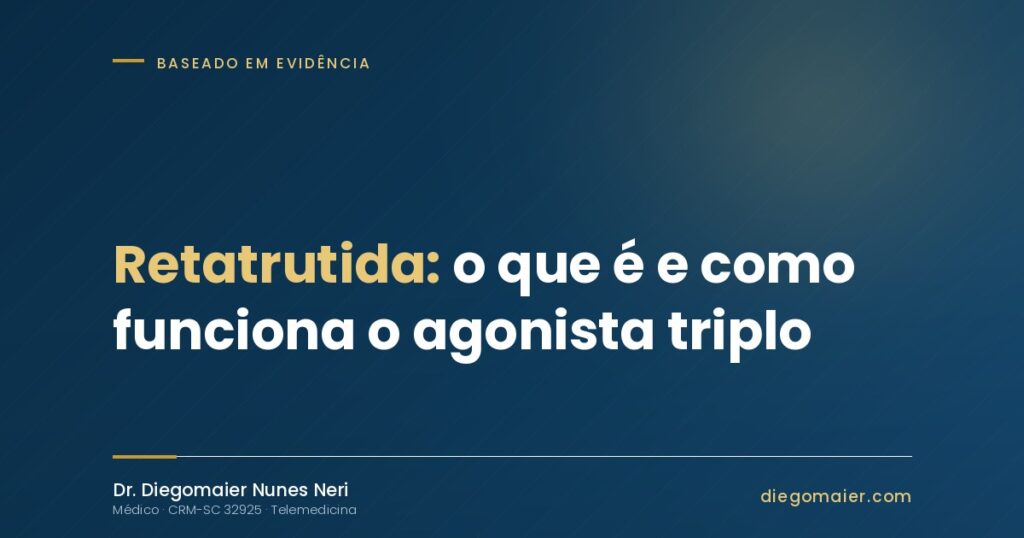Retatrutida: o que é e como funciona o agonista triplo